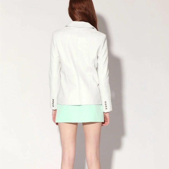 NWT Walter Baker Womens  Marley Leather Blazer reg $698 size small - Picture 6 of 14